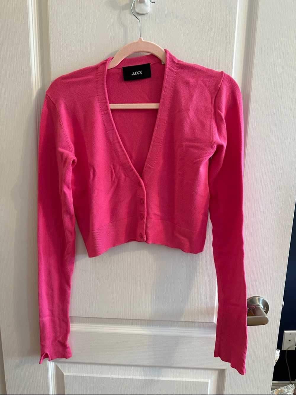 JJXX pink cardigan